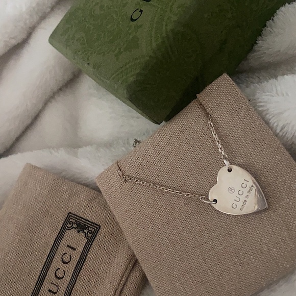 Gucci Jewelry - Gucci heart necklace